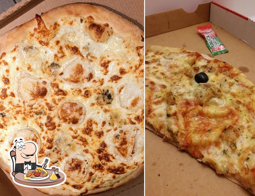 Essayez des pizzas à Fast-food Le 33