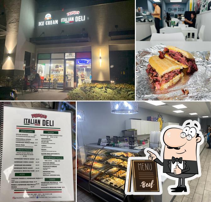 Frankie's Italian Deli Tpa in Riverview Restaurant menu and reviews