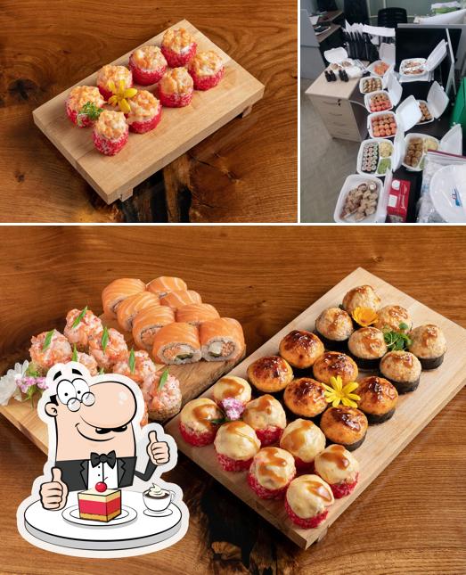 "Вкусно суши" представляет гостям большое количество сладких блюд