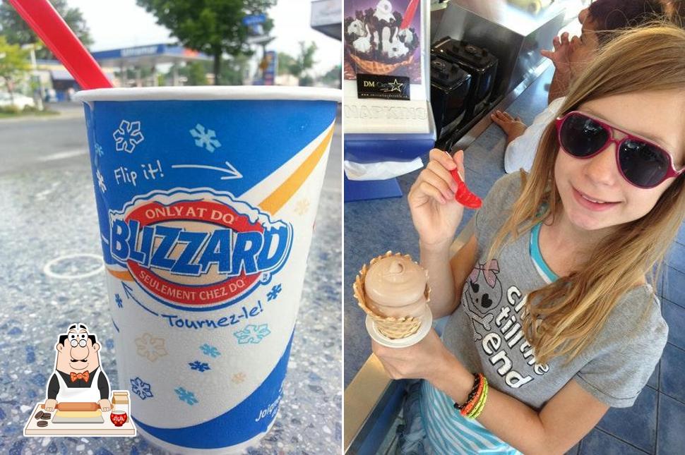 Dairy Queen offre une variété de plats sucrés