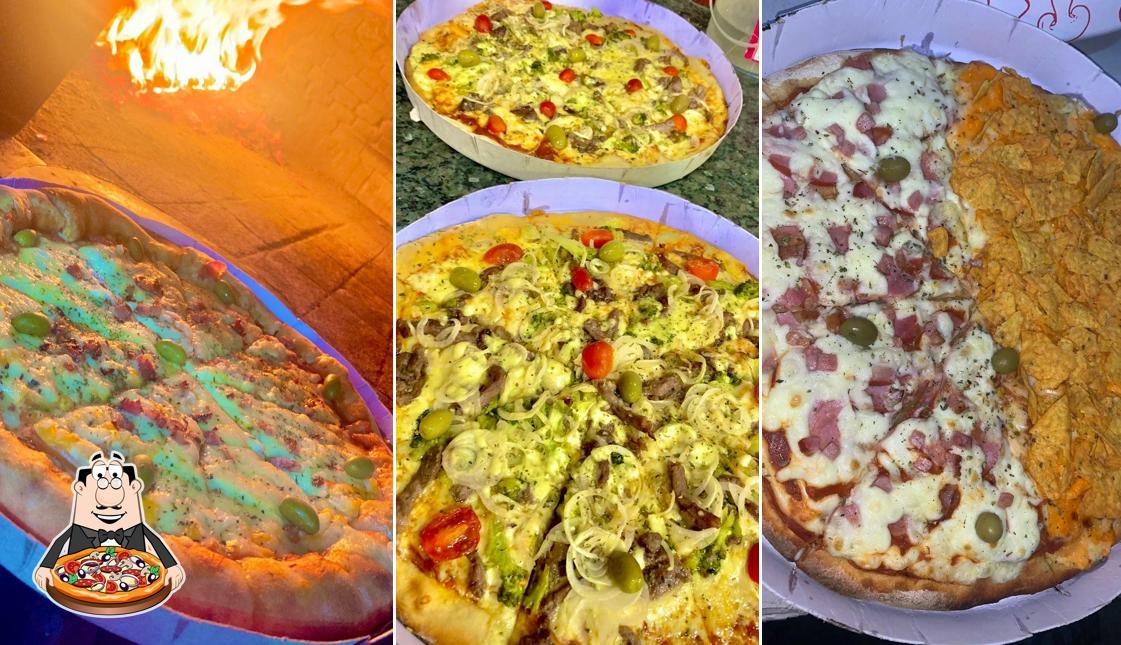 Experimente pizza no Pizzaria Zanella