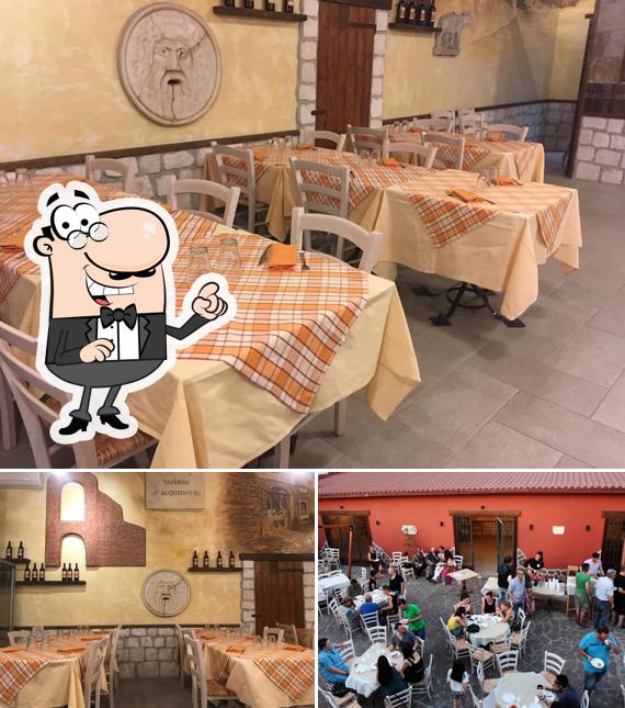 Gli interni di Taberna all'Acquedotto - Ristorante