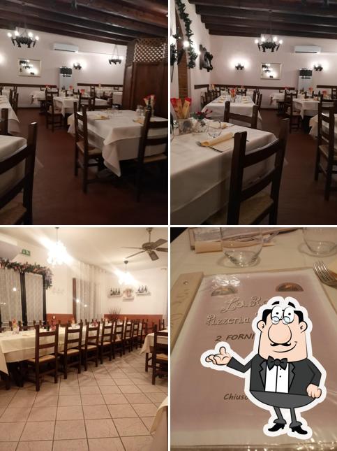 L'intérieur de Pizzeria Trattoria La Rocca