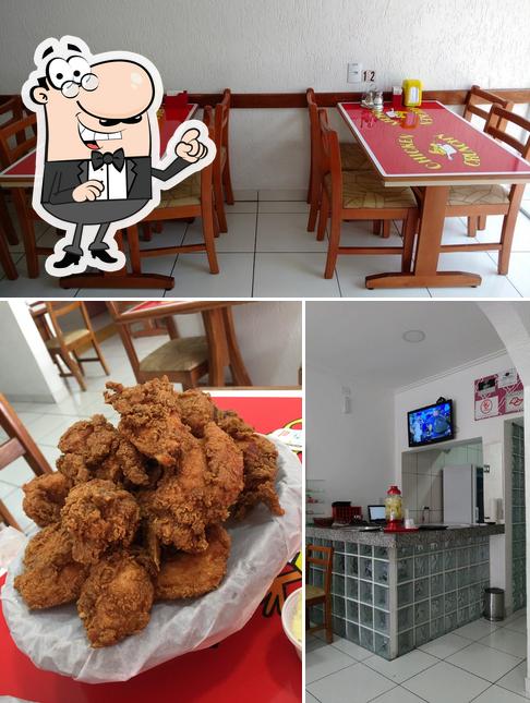 O interior do Chicken Crunchy