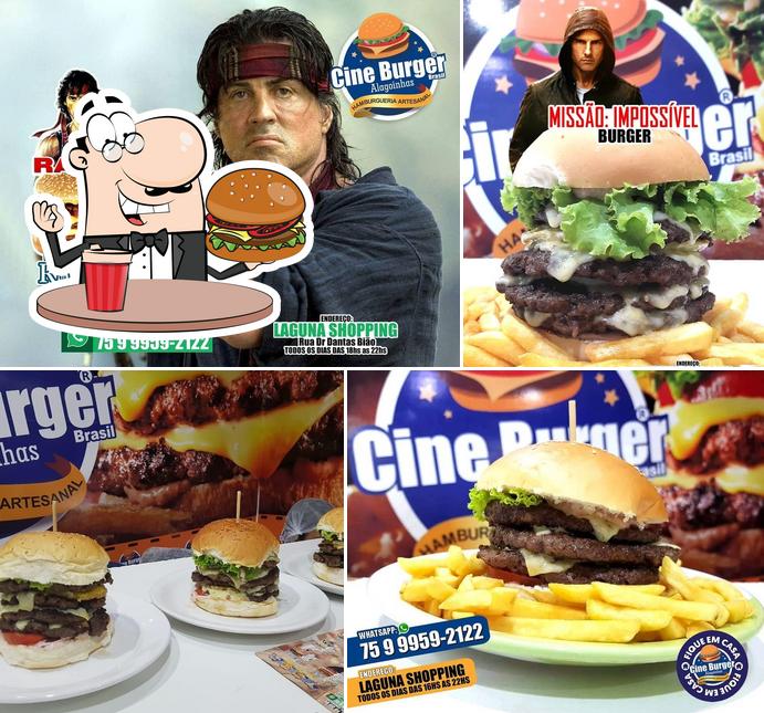 Peça um hambúrguer no Cine Burger Brasil - Alagoinhas