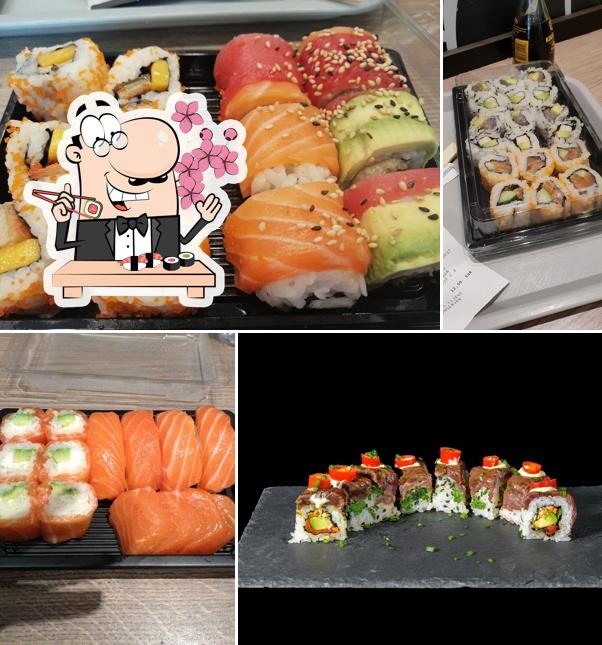 Les sushi sont disponibles à Neo Sushi