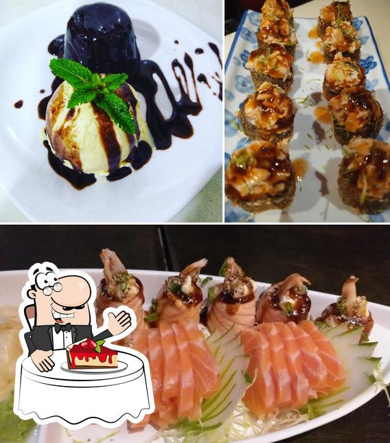 Tirashi Sushi Culinária Japonesa oferece uma seleção de sobremesas