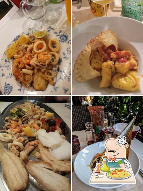 Cibo al Trattoria Andri