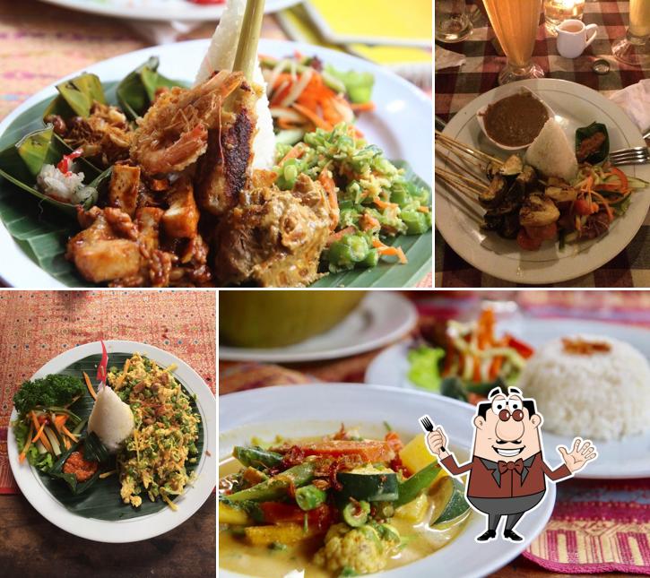Блюда в "Warung Boga Sari"