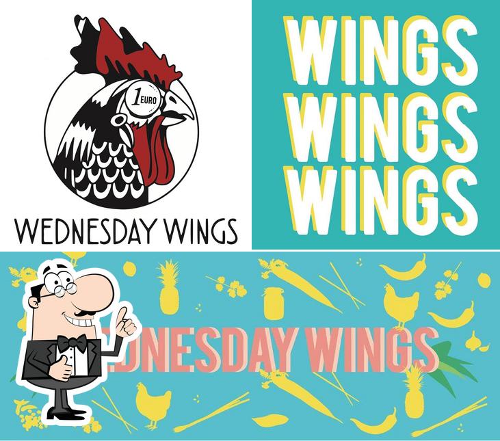 Here's a picture of Wednesday Wings