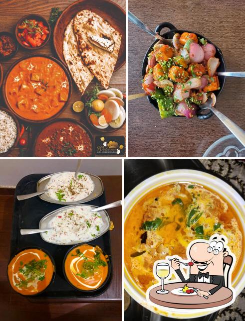 Meals at Welcome hotel and restaurant