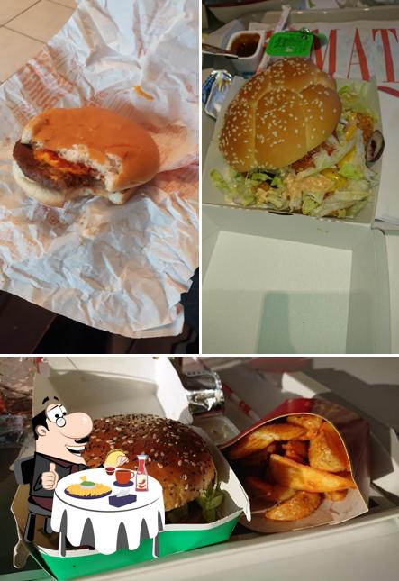 Prenez un hamburger à McDonald's