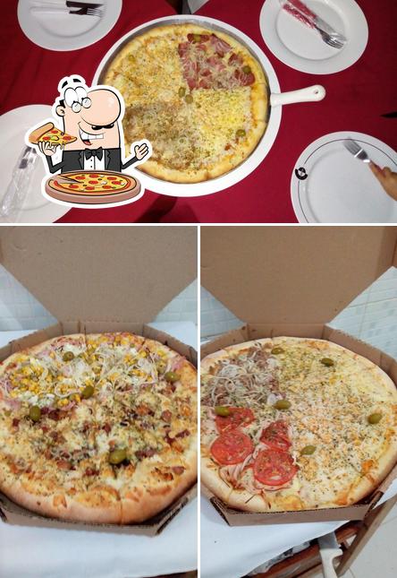 Peça pizza no Pizzaria Kallabria