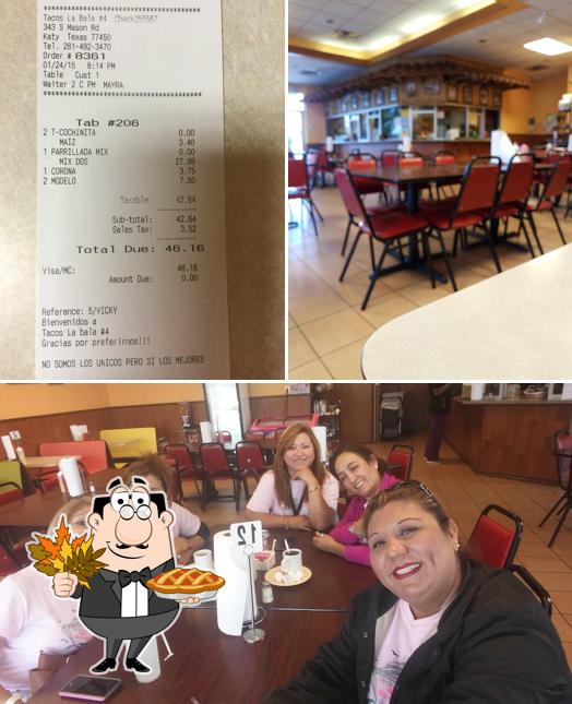 Tacos La Bala, 343 S Mason Rd in Houston Restaurant menu and reviews
