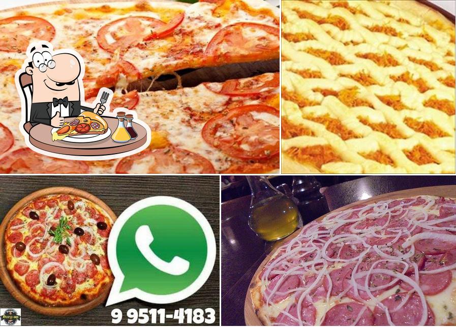 Experimente diferentes tipos de pizza