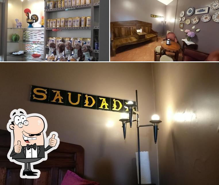 Here's a pic of Cafe Saudade