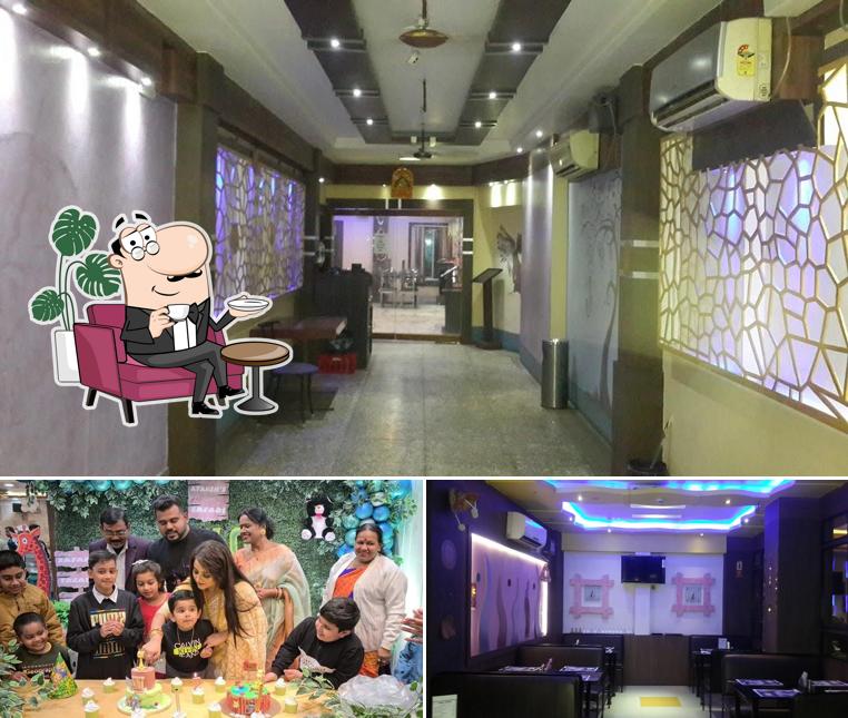 The interior of HOTEL RAJNANDINI