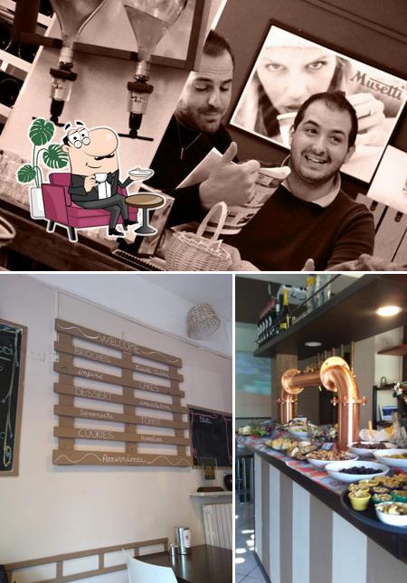Gli interni di Cafè del Corso