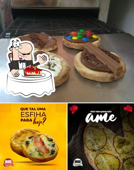 Mixx Delivery oferece uma escolha de pratos doces