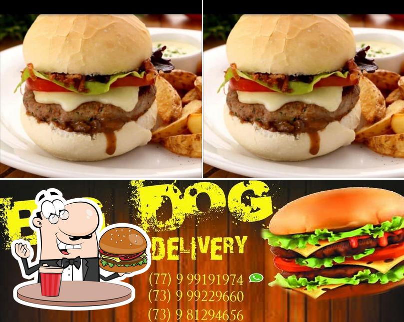 Try out a burger at Big Dog LEM