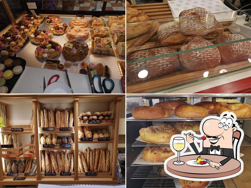 Plats à Boulangerie Pâtisserie "Chez Ma'mie Gâteaux"