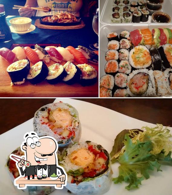 Tómate uno de sus diferentes tipos de sushi