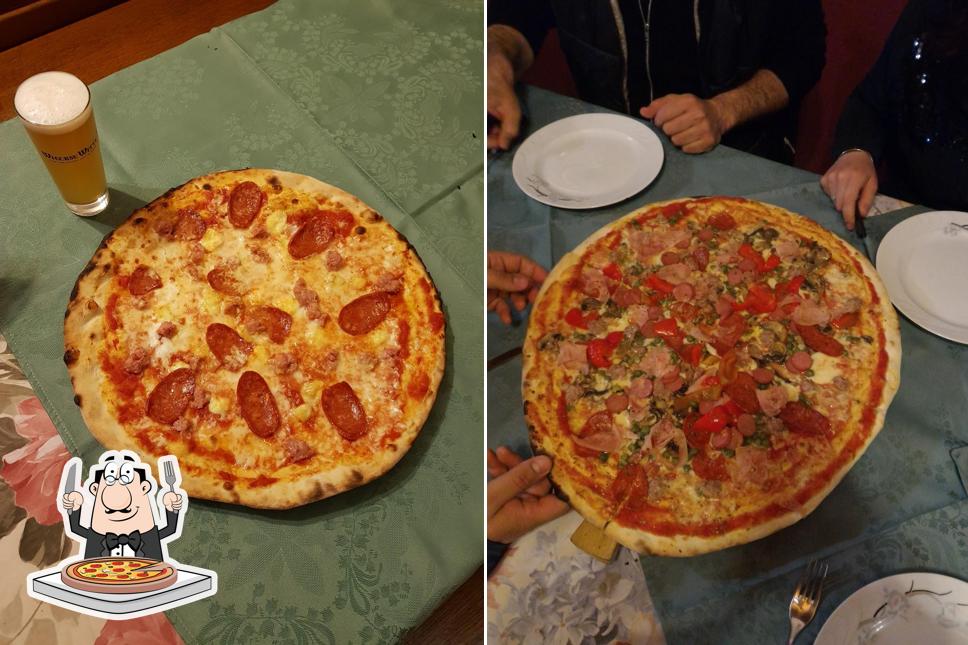 Commandez des pizzas à Trattoria Pizzeria Al Cavallino