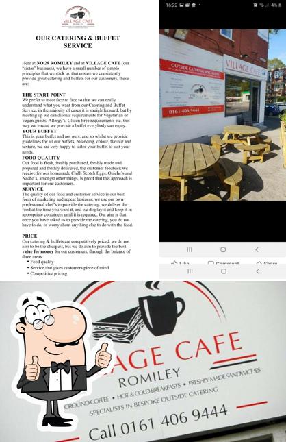 Village Cafe 78 Compstall Rd In Stockport Restaurant Reviews