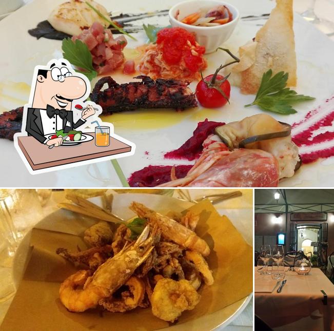 Ristorante Borgo Antico se distingue par sa nourriture et table à manger
