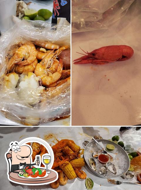 Get seafood at The Boiling Crab