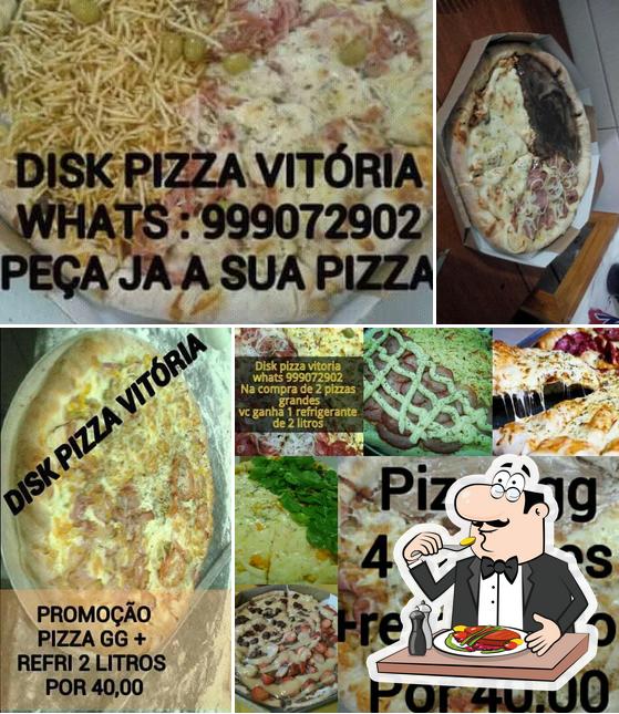 Comida em Disk Pizza Vitória