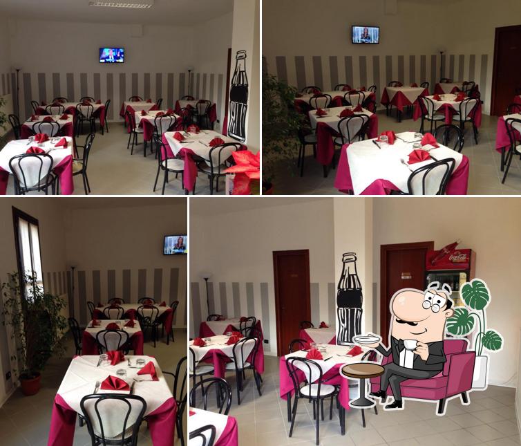 Gli interni di La bella toscana pizzeria/ristorante