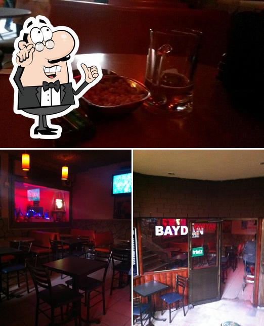 The interior of Baydan Bar