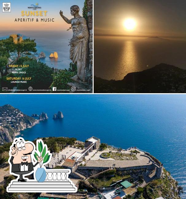 Guarda gli esterni di Monte Solaro Capri