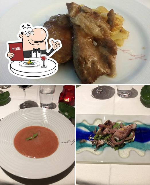 Meals at Adolfo Restaurante Casa Urbana