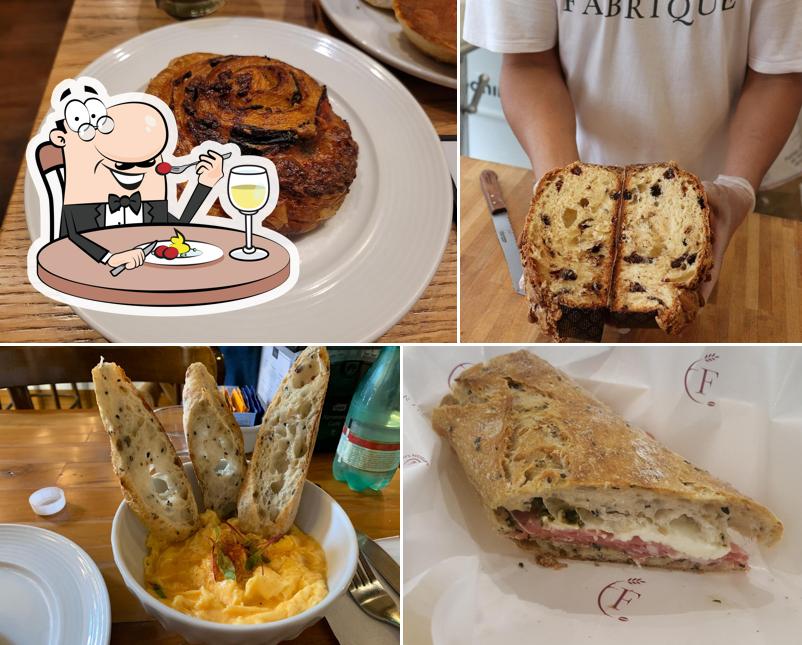 Comida em Fabrique Pão e Café