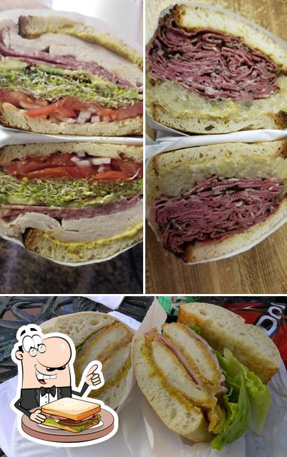 Pick a sandwich at Deli-Icious