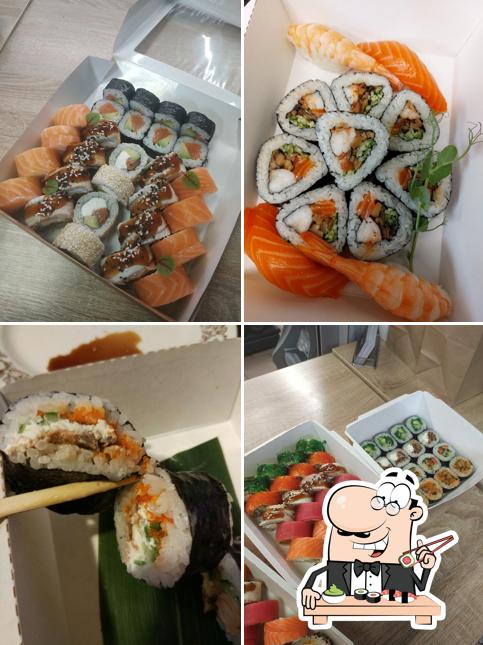В "Soya Express Sushi" предлагают суши и роллы