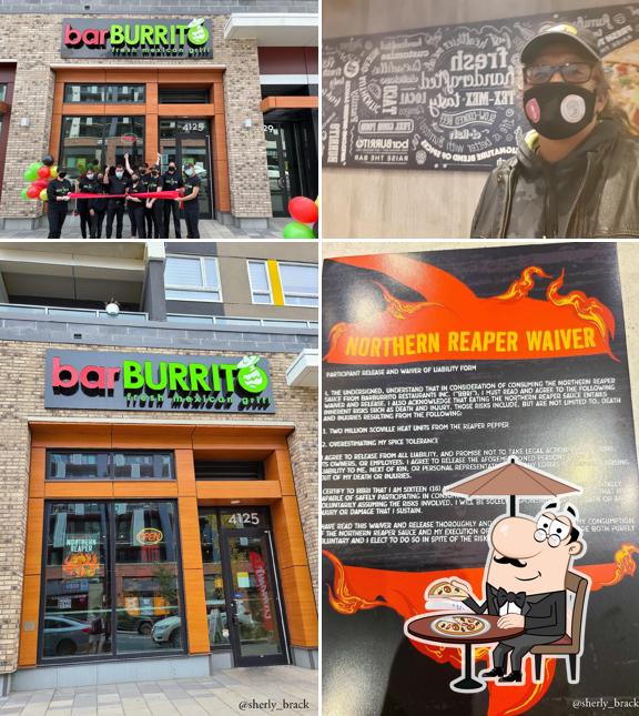 L'extérieur de barBURRITO