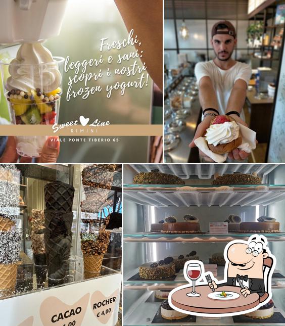 Gelato al Gelateria Sweet Line Rimini
