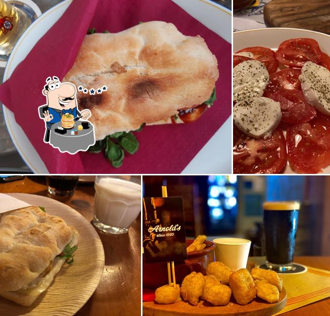 Cibo al Arnold's Como Pub