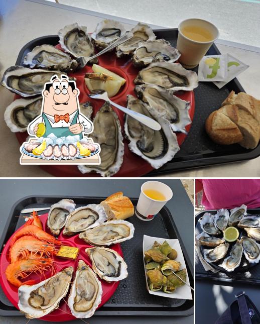 Huîtres à À la Pêche aux Moules Saint-Georges-de-Didonne