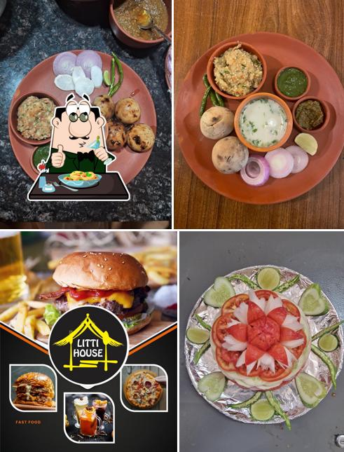 Food at LITTI HOUSE CAFE AND FAMILY RESTAURANT