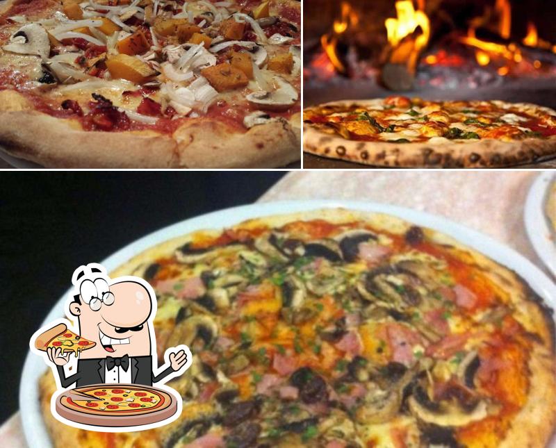 Try out pizza at Via Pizza