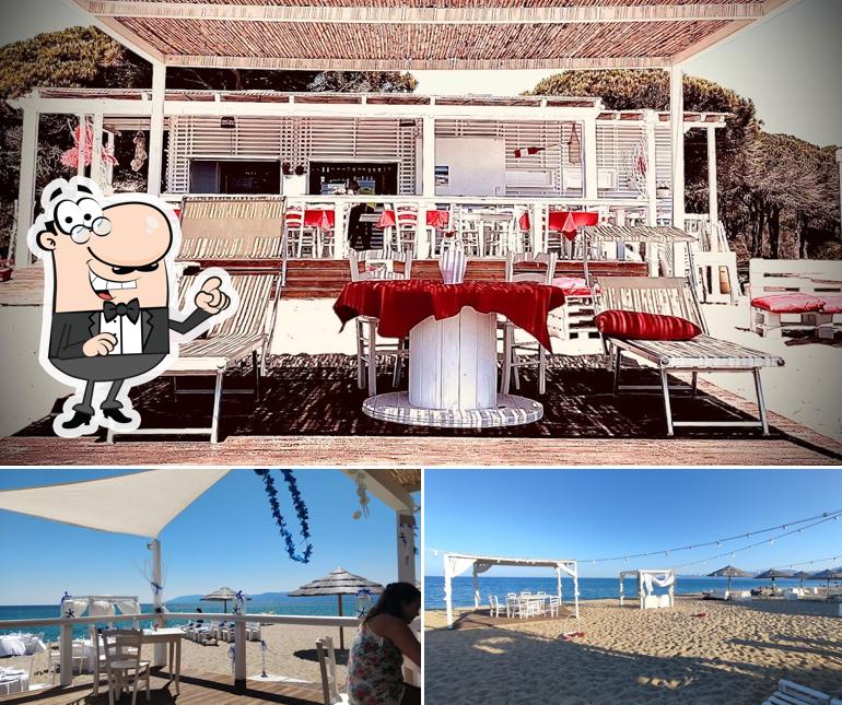 Gli interni di Beach Bar Stella di Mare