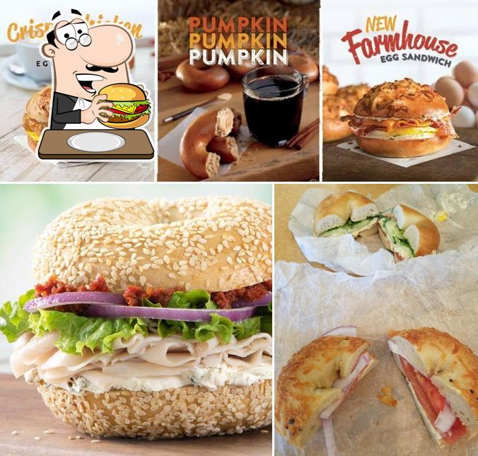 Bruegger's Bagels, 601 E Silver Spring Dr in Whitefish Bay Restaurant menu and reviews