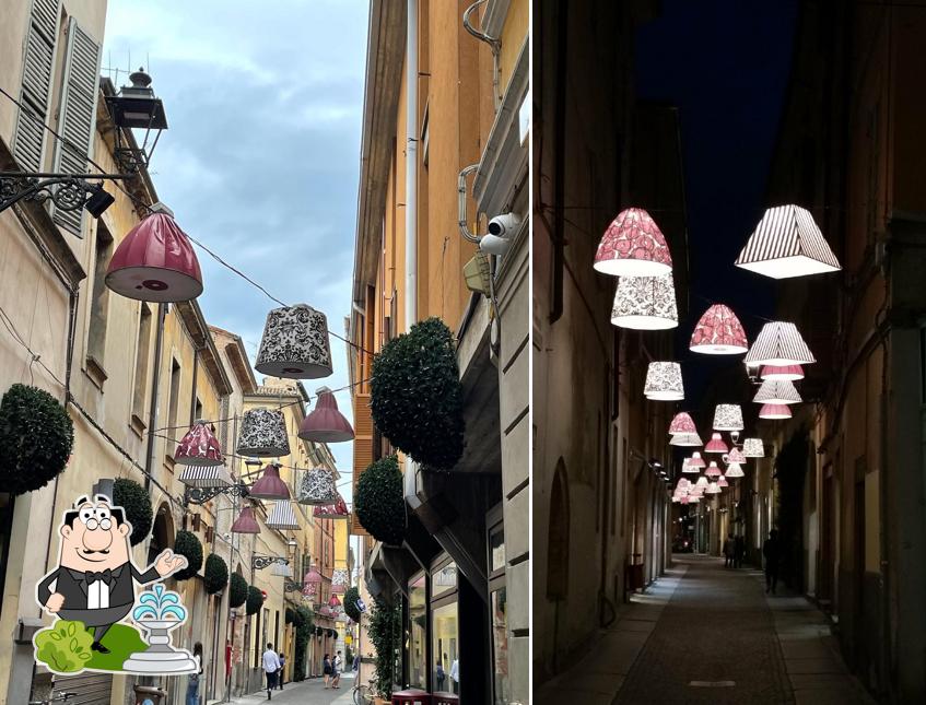 Goditi la vista dagli esterni di café Tommasini