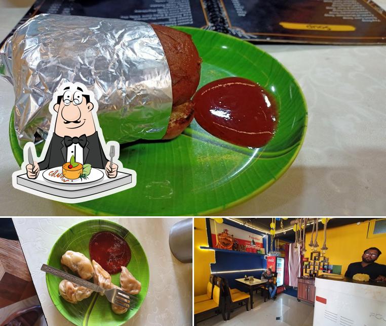 The photo of food and interior at Foodies The Family Restaurant