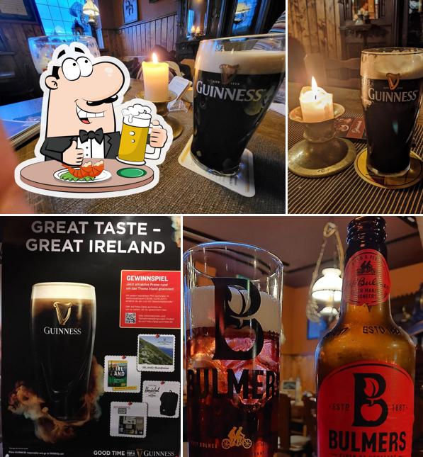 Irishpub Gillenfeld bietet eine Auswahl Biere