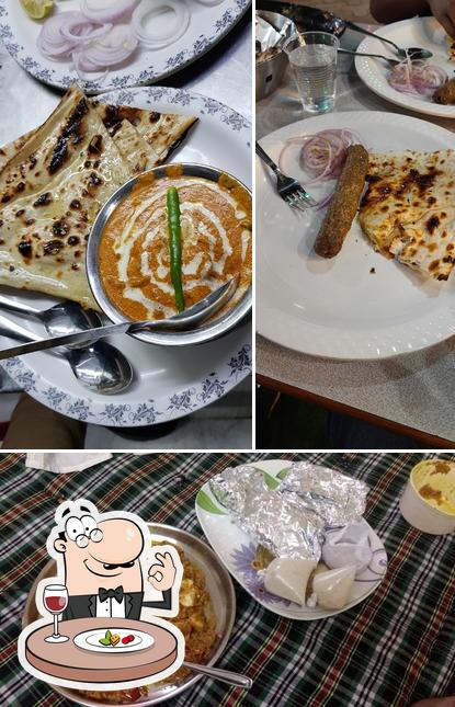 Food at Qureshi's Kabab Corner